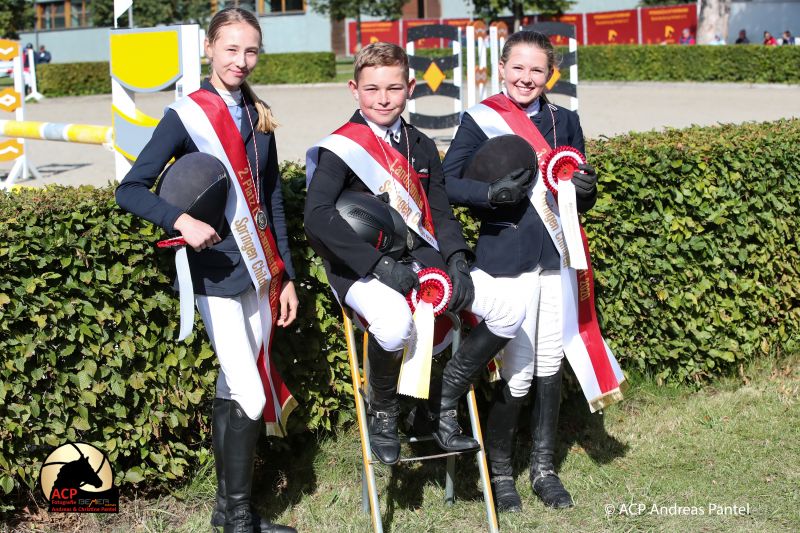 Medaillenträger_innen Spring-Championat BBG 2020 Children | Foto: ACP Fotografie Pantel